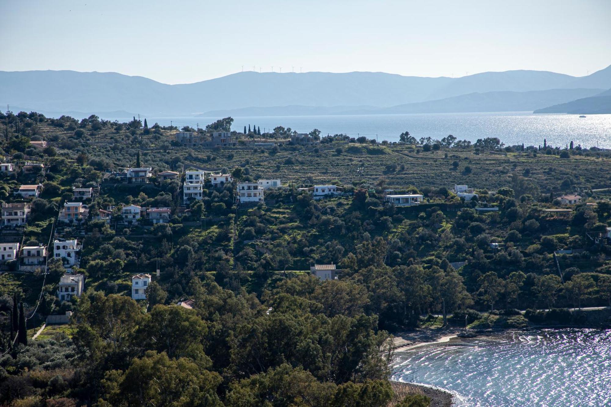 Aegina Sea View Villa Eginitissa Exterior foto